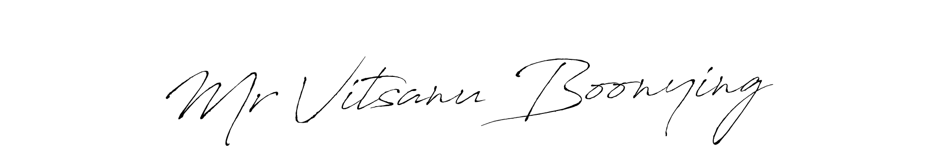 You can use this online signature creator to create a handwritten signature for the name Mr Vitsanu Boonying. This is the best online autograph maker. Mr Vitsanu Boonying signature style 6 images and pictures png
