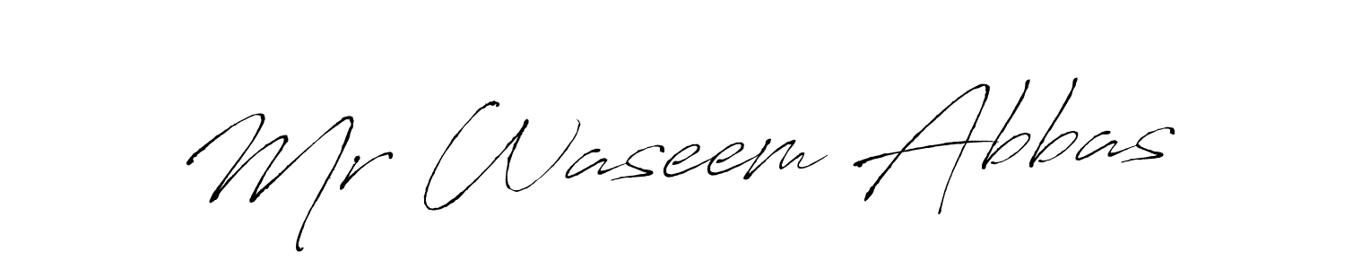 Antro_Vectra is a professional signature style that is perfect for those who want to add a touch of class to their signature. It is also a great choice for those who want to make their signature more unique. Get Mr Waseem Abbas name to fancy signature for free. Mr Waseem Abbas signature style 6 images and pictures png