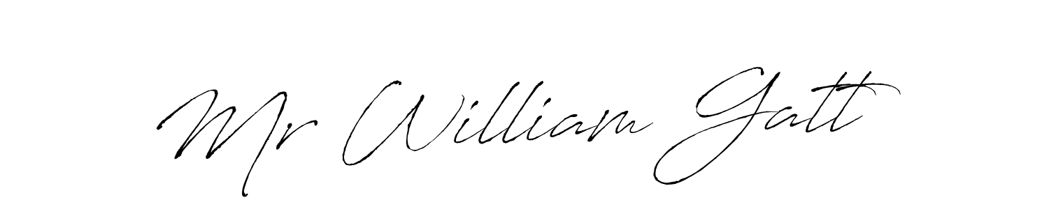 Once you've used our free online signature maker to create your best signature Antro_Vectra style, it's time to enjoy all of the benefits that Mr William Gatt name signing documents. Mr William Gatt signature style 6 images and pictures png