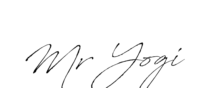 Make a beautiful signature design for name Mr Yogi. With this signature (Antro_Vectra) style, you can create a handwritten signature for free. Mr Yogi signature style 6 images and pictures png