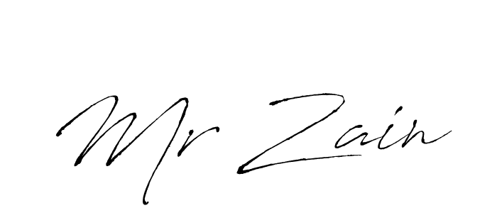 How to make Mr Zain name signature. Use Antro_Vectra style for creating short signs online. This is the latest handwritten sign. Mr Zain signature style 6 images and pictures png