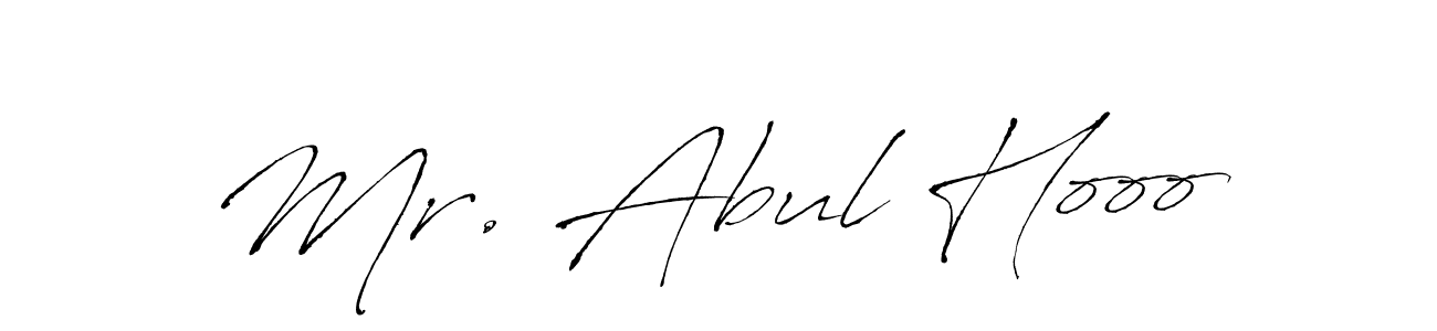 It looks lik you need a new signature style for name Mr. Abul Hooo. Design unique handwritten (Antro_Vectra) signature with our free signature maker in just a few clicks. Mr. Abul Hooo signature style 6 images and pictures png