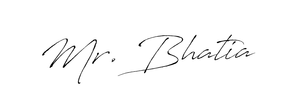 Mr. Bhatia stylish signature style. Best Handwritten Sign (Antro_Vectra) for my name. Handwritten Signature Collection Ideas for my name Mr. Bhatia. Mr. Bhatia signature style 6 images and pictures png