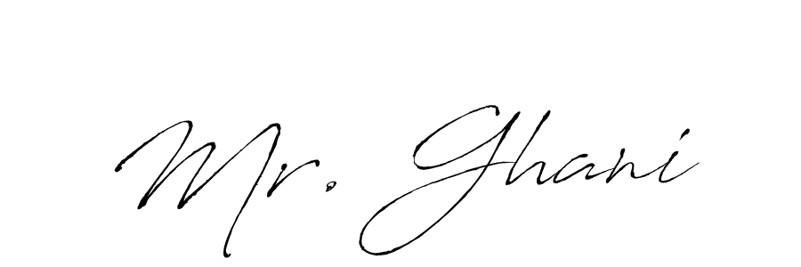 Also You can easily find your signature by using the search form. We will create Mr. Ghani name handwritten signature images for you free of cost using Antro_Vectra sign style. Mr. Ghani signature style 6 images and pictures png