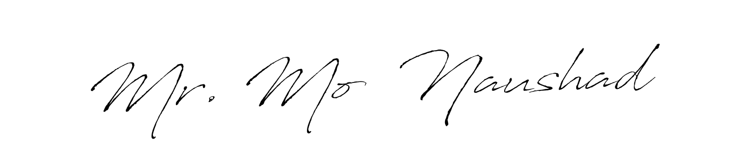 Make a beautiful signature design for name Mr. Mo  Naushad. Use this online signature maker to create a handwritten signature for free. Mr. Mo  Naushad signature style 6 images and pictures png