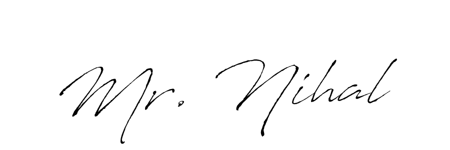 Make a short Mr. Nihal signature style. Manage your documents anywhere anytime using Antro_Vectra. Create and add eSignatures, submit forms, share and send files easily. Mr. Nihal signature style 6 images and pictures png