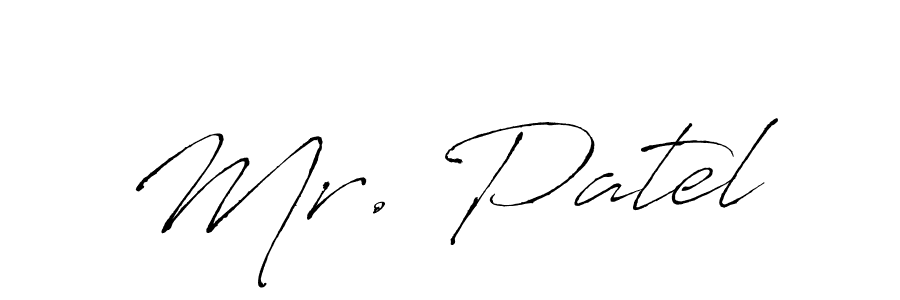 Also we have Mr. Patel name is the best signature style. Create professional handwritten signature collection using Antro_Vectra autograph style. Mr. Patel signature style 6 images and pictures png
