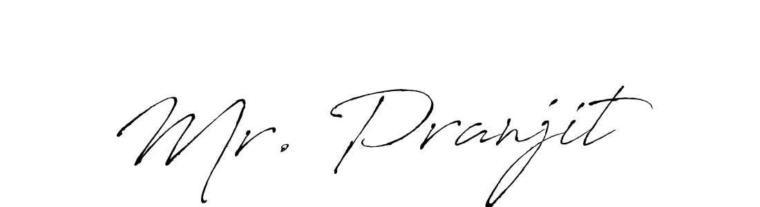 Use a signature maker to create a handwritten signature online. With this signature software, you can design (Antro_Vectra) your own signature for name Mr. Pranjit. Mr. Pranjit signature style 6 images and pictures png