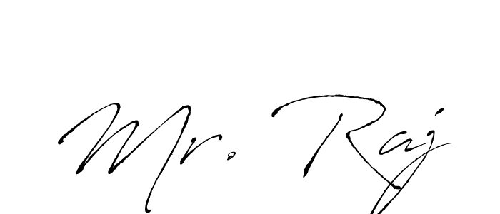 You should practise on your own different ways (Antro_Vectra) to write your name (Mr. Raj) in signature. don't let someone else do it for you. Mr. Raj signature style 6 images and pictures png