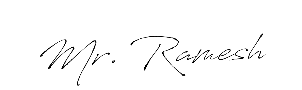 Similarly Antro_Vectra is the best handwritten signature design. Signature creator online .You can use it as an online autograph creator for name Mr. Ramesh. Mr. Ramesh signature style 6 images and pictures png