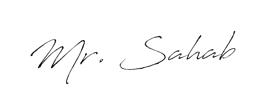 Here are the top 10 professional signature styles for the name Mr. Sahab. These are the best autograph styles you can use for your name. Mr. Sahab signature style 6 images and pictures png