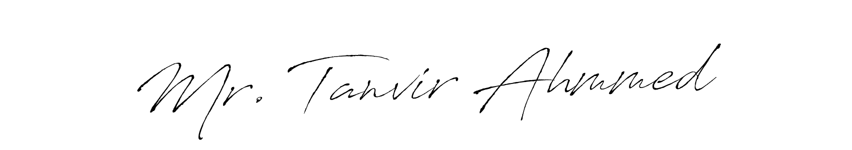 Here are the top 10 professional signature styles for the name Mr. Tanvir Ahmmed. These are the best autograph styles you can use for your name. Mr. Tanvir Ahmmed signature style 6 images and pictures png