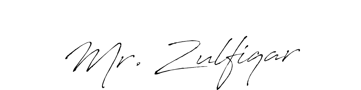 Make a short Mr. Zulfiqar signature style. Manage your documents anywhere anytime using Antro_Vectra. Create and add eSignatures, submit forms, share and send files easily. Mr. Zulfiqar signature style 6 images and pictures png