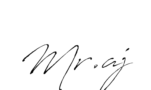 Also we have Mr.aj name is the best signature style. Create professional handwritten signature collection using Antro_Vectra autograph style. Mr.aj signature style 6 images and pictures png