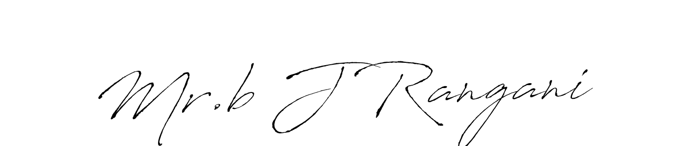 Also we have Mr.b J Rangani name is the best signature style. Create professional handwritten signature collection using Antro_Vectra autograph style. Mr.b J Rangani signature style 6 images and pictures png