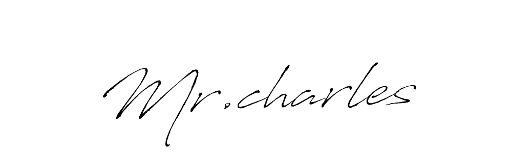 How to make Mr.charles signature? Antro_Vectra is a professional autograph style. Create handwritten signature for Mr.charles name. Mr.charles signature style 6 images and pictures png