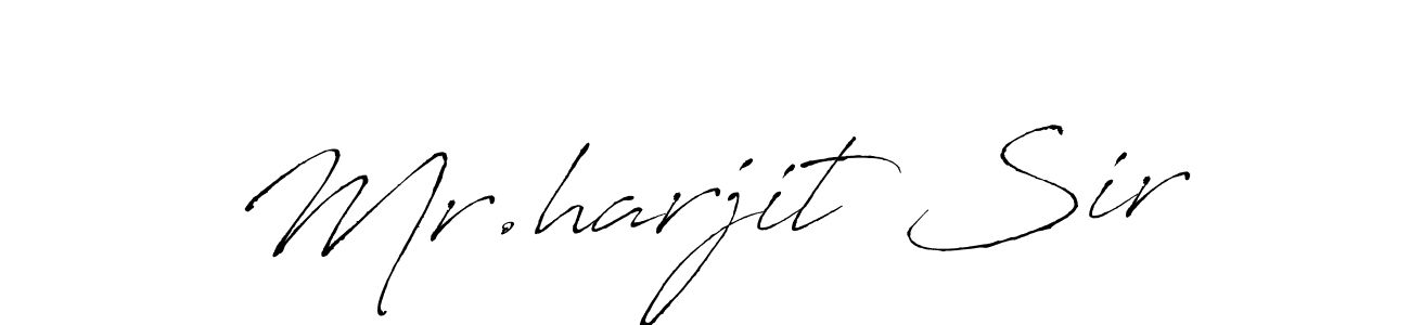 Once you've used our free online signature maker to create your best signature Antro_Vectra style, it's time to enjoy all of the benefits that Mr.harjit Sir name signing documents. Mr.harjit Sir signature style 6 images and pictures png