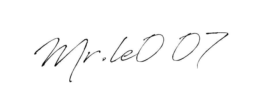 Also You can easily find your signature by using the search form. We will create Mr.le0 07 name handwritten signature images for you free of cost using Antro_Vectra sign style. Mr.le0 07 signature style 6 images and pictures png