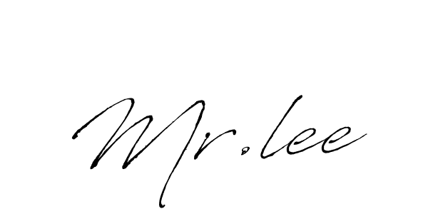 You should practise on your own different ways (Antro_Vectra) to write your name (Mr.lee) in signature. don't let someone else do it for you. Mr.lee signature style 6 images and pictures png