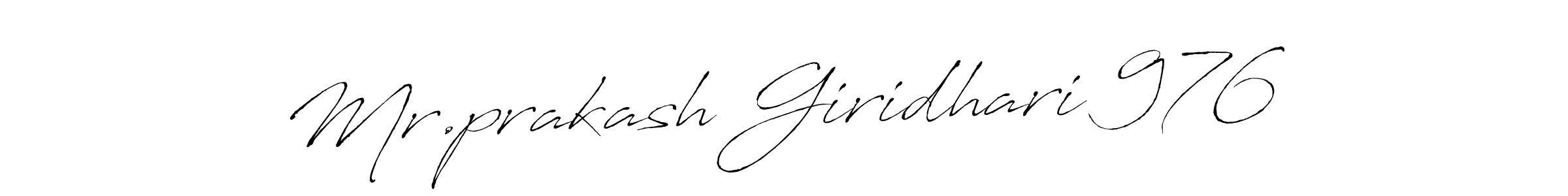 This is the best signature style for the Mr.prakash Giridhari 976 name. Also you like these signature font (Antro_Vectra). Mix name signature. Mr.prakash Giridhari 976 signature style 6 images and pictures png