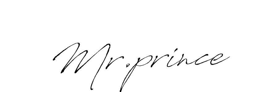 How to make Mr.prince name signature. Use Antro_Vectra style for creating short signs online. This is the latest handwritten sign. Mr.prince signature style 6 images and pictures png