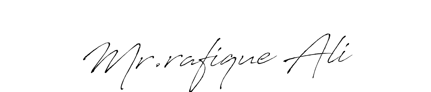 You can use this online signature creator to create a handwritten signature for the name Mr.rafique Ali. This is the best online autograph maker. Mr.rafique Ali signature style 6 images and pictures png