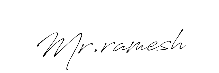 Antro_Vectra is a professional signature style that is perfect for those who want to add a touch of class to their signature. It is also a great choice for those who want to make their signature more unique. Get Mr.ramesh name to fancy signature for free. Mr.ramesh signature style 6 images and pictures png