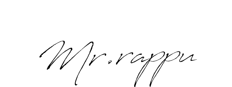 Once you've used our free online signature maker to create your best signature Antro_Vectra style, it's time to enjoy all of the benefits that Mr.rappu name signing documents. Mr.rappu signature style 6 images and pictures png