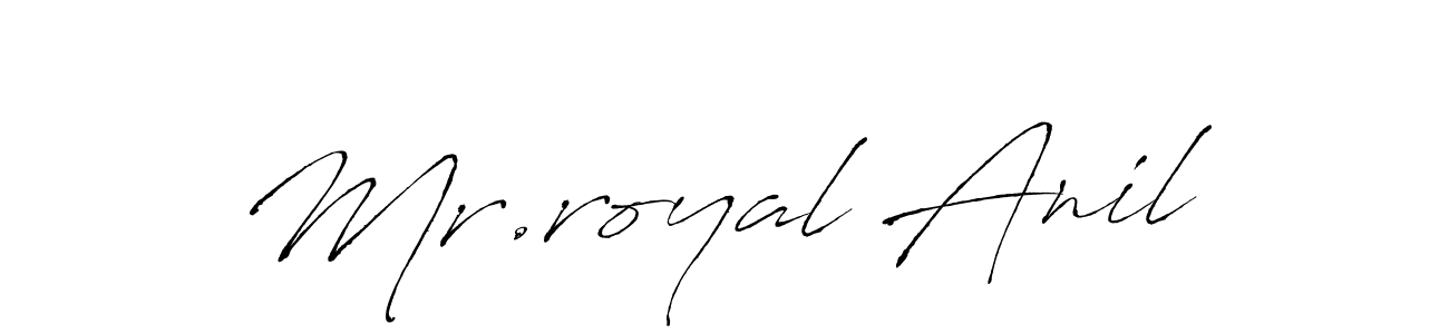 Make a short Mr.royal Anil signature style. Manage your documents anywhere anytime using Antro_Vectra. Create and add eSignatures, submit forms, share and send files easily. Mr.royal Anil signature style 6 images and pictures png