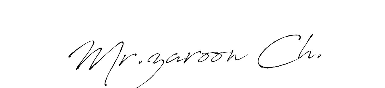 Check out images of Autograph of Mr.zaroon Ch. name. Actor Mr.zaroon Ch. Signature Style. Antro_Vectra is a professional sign style online. Mr.zaroon Ch. signature style 6 images and pictures png