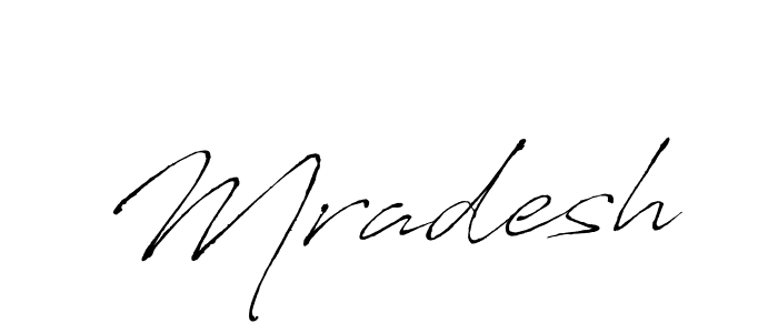 How to make Mradesh signature? Antro_Vectra is a professional autograph style. Create handwritten signature for Mradesh name. Mradesh signature style 6 images and pictures png