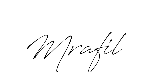 Mrafil stylish signature style. Best Handwritten Sign (Antro_Vectra) for my name. Handwritten Signature Collection Ideas for my name Mrafil. Mrafil signature style 6 images and pictures png