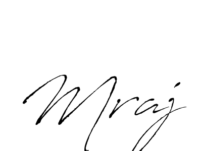 How to make Mraj signature? Antro_Vectra is a professional autograph style. Create handwritten signature for Mraj name. Mraj signature style 6 images and pictures png