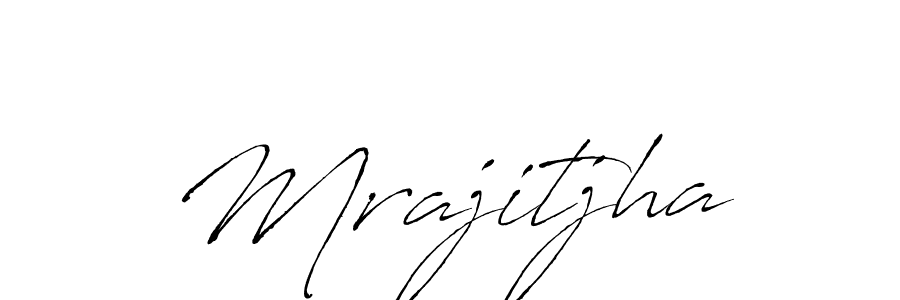 How to make Mrajitjha signature? Antro_Vectra is a professional autograph style. Create handwritten signature for Mrajitjha name. Mrajitjha signature style 6 images and pictures png