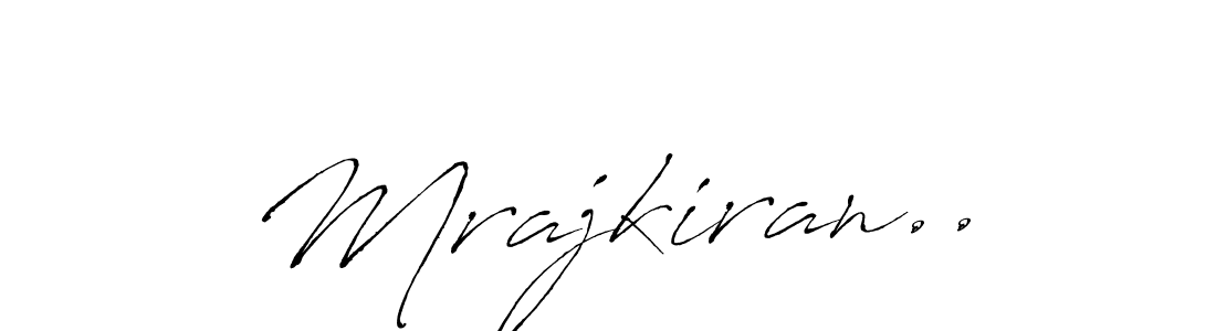 Similarly Antro_Vectra is the best handwritten signature design. Signature creator online .You can use it as an online autograph creator for name Mrajkiran... Mrajkiran.. signature style 6 images and pictures png