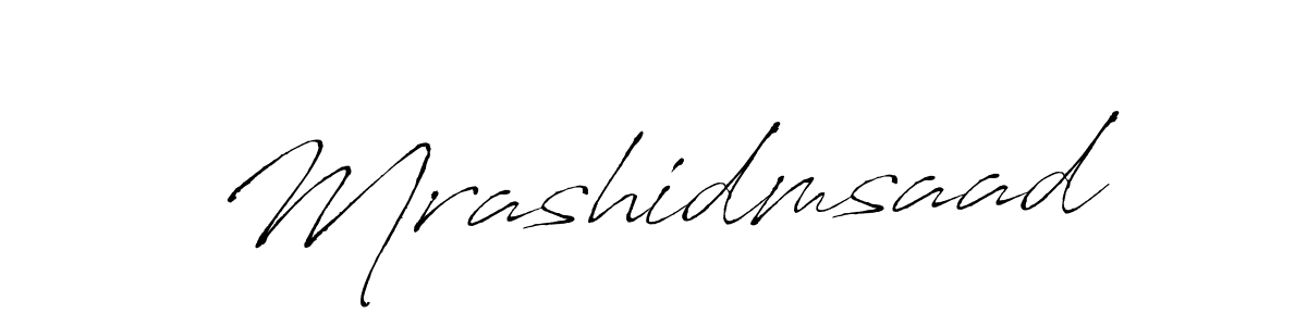 if you are searching for the best signature style for your name Mrashidmsaad. so please give up your signature search. here we have designed multiple signature styles  using Antro_Vectra. Mrashidmsaad signature style 6 images and pictures png