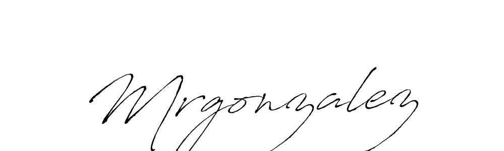 You should practise on your own different ways (Antro_Vectra) to write your name (Mrgonzalez) in signature. don't let someone else do it for you. Mrgonzalez signature style 6 images and pictures png