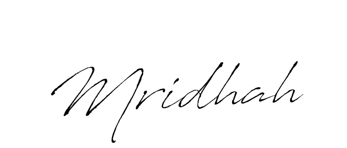 You should practise on your own different ways (Antro_Vectra) to write your name (Mridhah) in signature. don't let someone else do it for you. Mridhah signature style 6 images and pictures png