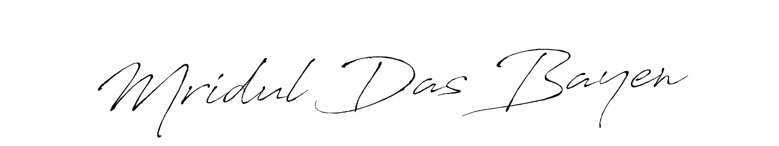 It looks lik you need a new signature style for name Mridul Das Bayen. Design unique handwritten (Antro_Vectra) signature with our free signature maker in just a few clicks. Mridul Das Bayen signature style 6 images and pictures png