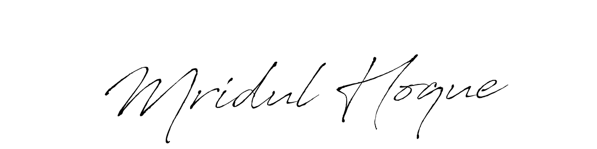 Antro_Vectra is a professional signature style that is perfect for those who want to add a touch of class to their signature. It is also a great choice for those who want to make their signature more unique. Get Mridul Hoque name to fancy signature for free. Mridul Hoque signature style 6 images and pictures png