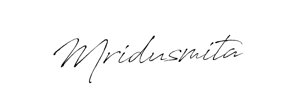 How to make Mridusmita signature? Antro_Vectra is a professional autograph style. Create handwritten signature for Mridusmita name. Mridusmita signature style 6 images and pictures png