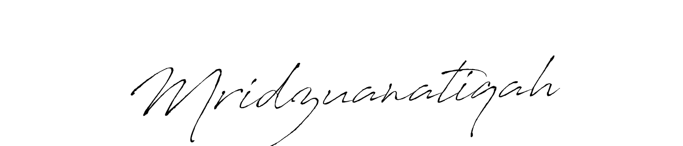 You can use this online signature creator to create a handwritten signature for the name Mridzuanatiqah. This is the best online autograph maker. Mridzuanatiqah signature style 6 images and pictures png