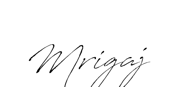 Create a beautiful signature design for name Mrigaj. With this signature (Antro_Vectra) fonts, you can make a handwritten signature for free. Mrigaj signature style 6 images and pictures png