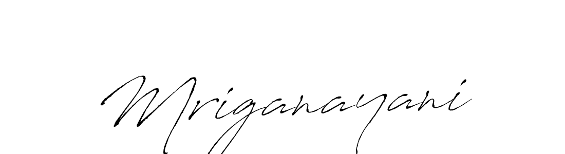 How to make Mriganayani signature? Antro_Vectra is a professional autograph style. Create handwritten signature for Mriganayani name. Mriganayani signature style 6 images and pictures png