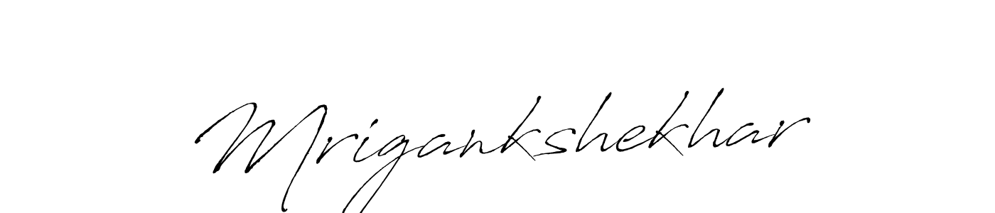 How to make Mrigankshekhar signature? Antro_Vectra is a professional autograph style. Create handwritten signature for Mrigankshekhar name. Mrigankshekhar signature style 6 images and pictures png