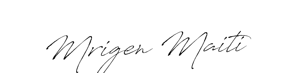 It looks lik you need a new signature style for name Mrigen Maiti. Design unique handwritten (Antro_Vectra) signature with our free signature maker in just a few clicks. Mrigen Maiti signature style 6 images and pictures png