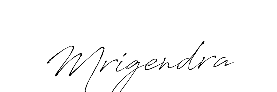 How to make Mrigendra name signature. Use Antro_Vectra style for creating short signs online. This is the latest handwritten sign. Mrigendra signature style 6 images and pictures png