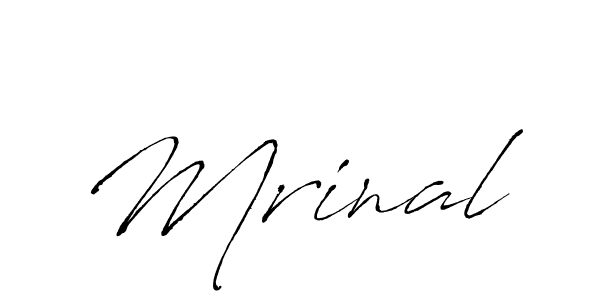 It looks lik you need a new signature style for name Mrinal. Design unique handwritten (Antro_Vectra) signature with our free signature maker in just a few clicks. Mrinal signature style 6 images and pictures png