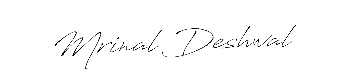 This is the best signature style for the Mrinal Deshwal name. Also you like these signature font (Antro_Vectra). Mix name signature. Mrinal Deshwal signature style 6 images and pictures png