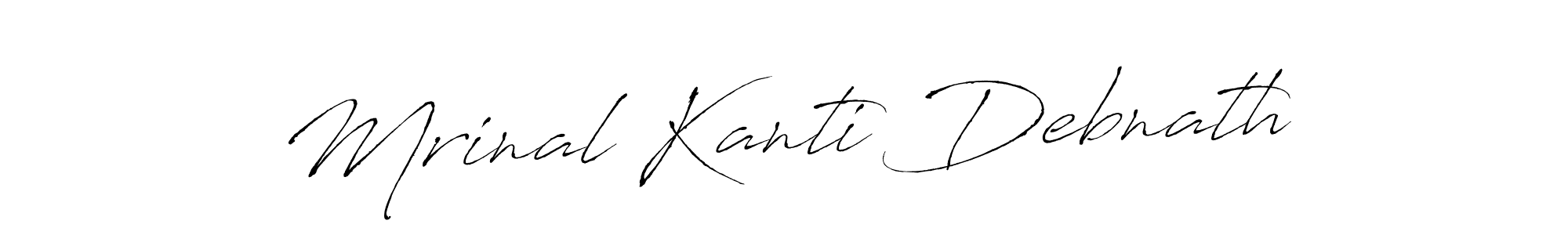 Make a beautiful signature design for name Mrinal Kanti Debnath. Use this online signature maker to create a handwritten signature for free. Mrinal Kanti Debnath signature style 6 images and pictures png